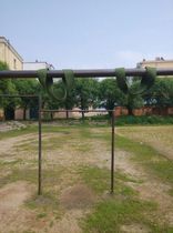 Horizontal bar large loop protective cover anti-detachment protective strap sports protective gear shoulder rehabilitation assistance (canvas material)