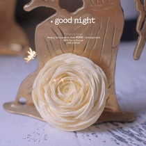 ins three-dimensional buttercup flower peony scented candle car plaster handmade soap diy silicone mold