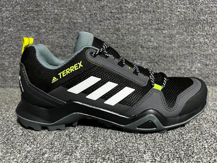 正品 adidas terrex ax3 gtx防水 男子户外徒步登山越野鞋 fx4566