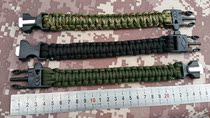 Flint hand rope outdoor products outdoor survival Flint survival Flint survival bracelet Flint whistle