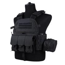 6094 Tactical vest vest vest multifunctional lightweight red ocean action tactical vest can plug CS field equipment