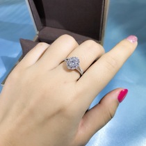 Q uncle GIA certificate naked diamond ring customized au750 gold diamond ring counter propose marriage KIMBERLITE