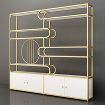 Light luxury cosmetics display cabinet beauty salon product cabinet display rack skin care products shelf nail art display rack shelf