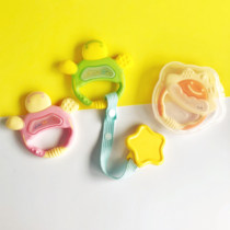 Japanese richell Lichel Children Soft Turtle Teeth Gum Glue Bite Glue Can High Temperature Box Hygiene Baby