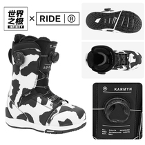 RIDE karmyn World pole snowboarding shoes womens shoes skiing boots carved BOA equipment holder fast wear