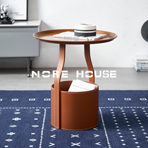 NORE Italian minimalist sofa side a few bedside small round a few light luxury art side a few designer horoscope