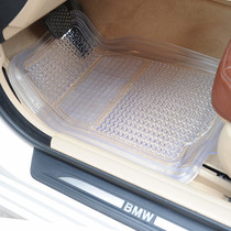 Car mat Universal easy to clean latex PVC surrounding car mat waterproof non-slip transparent plastic rubber silicone