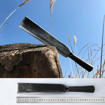 Multifunctional hole hole shovel iron bar manual forging camping outdoor chopping tree open road dig for hole farming