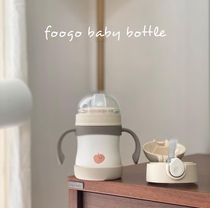 LK | Korean food and magic foogo cherry apple tulip child duckbill cup baby insulated cup straight drinking water glass