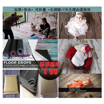 Rubber simulation floor door-to-door shooting newborn background props baby 100 days full moon photography floor props