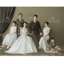 2020 new family portrait costume background Chinese style cheongsam background photo studio costume family portrait background FU-628