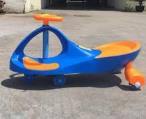 Baby boy twisting car anti-side turning 1-5-year-old male girl slip car swinging car butterfly steering wheel mute wheel