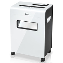 Del 9911 paper shredder office household shredder disc shredder white electric high power