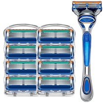 Shaver universal German five-layer blade wind speed 5 shaver manual razor hidden 1 order