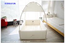 International direct delivery Korean baby cotton bed bed game bar with toy hanger dog