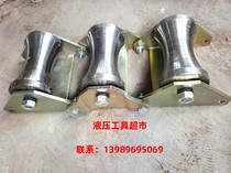 Cable pulley cable pulley triple wellhead discharge pulley nylon wheel steel wheel power tool