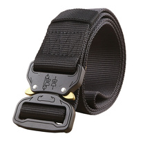 Outdoor quick take off the Cobra buckle belt climbing high strength fast release belt Special Forces tactical belt