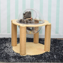 Space capsule cat climbing frame cat Villa multi-layer wooden jumping table pet toy boutique promotion