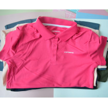 Foreign trade Original Single summer new womens quick-drying polo shirt Womens Sports Leisure T-shirt running lapel short sleeve t-shirt