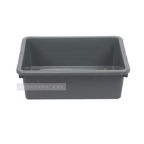 Small thickened dining car collection basin restaurant collection Bowl basin lower column collection basin security check box plastic tableware storage basin