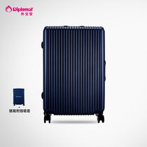 diplomat diplomats universal wheels suitcases women small 20 inches boarding pull bar case suitcase man aluminum frame