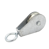 Driving cable Hanging line pulley Lifting pulley Ring bearing wheel Miniature wire rope pulley promotion