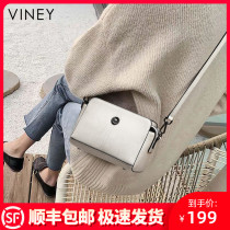 Viney small bag 2021 new fashion leather messenger bag womens summer fashion shoulder net red explosion small square bag