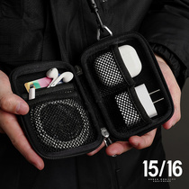 15 15 16 CORDURA ballistic nylon digital containing Baudoula data wire power cord headphone protective case