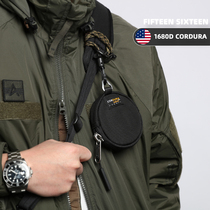 15 16 US Corsura Cordura Ballistic Nylon Key Package Car Key Zero Money Contained Bag Lock Spoon Bag