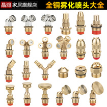 Spray nozzle gardening automatic watering high-pressure sprinkler Atomization Nozzle micro-fog fogging site enclosure spray system