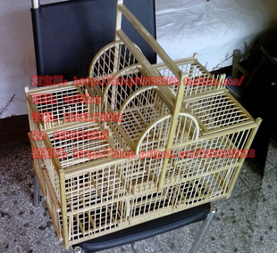 思远特色竹鸟笼画眉竹鸟笼十个口竹鸟笼大号竹鸟笼竹制鸟笼包邮