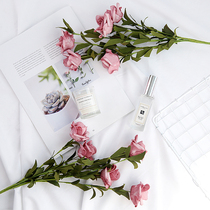 ins wind simulation rose bouquet gourmet nail art net celebrity posing decorative flower photo props photography shooting background