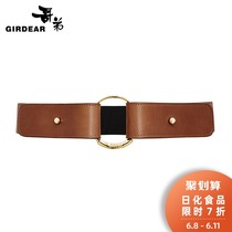 哥弟女装2020新款松紧造型腰带 女 装饰皮带女A900074