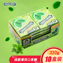 Green Arrow lime mint flavor chewing gum 12 pieces*10 packaging wholesale Wrigley fruit flavor candy snacks