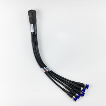 Cluster antenna jumper 0 5 meters 5-core RRU antenna cluster jumper 5-core cluster jumper RRU5-core jumper