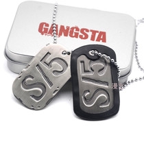  Anime Black Street GANGSTA Dog Brand COS Jinzhe Ginger Peripheral necklace Bandit Army Brand Twilight Race S 5