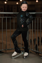 Figure Skating Performance Suit Girls Adult Training Suit XLF10