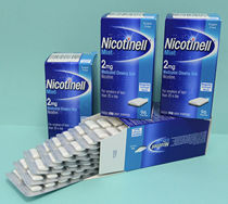 UK Australia Nicotinell Novartis Nicotine smoking cessation Sugar Smoking cessation stickers Smoking cessation Chewing gum Smoking cessation products
