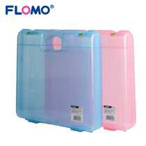 Flomo rich dream Primary School students convenient storage box suitcase PP material