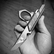 Red horse tide NOC Lingxi new finger Tiger titanium alloy multifunctional crowbar M390 portable EDC play tools