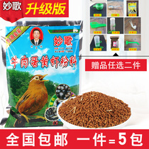 Wonderful song thrush bird food feed Guizhou authentic raise fat feed to help the wool Hopper sing thrush bird nutrition grain