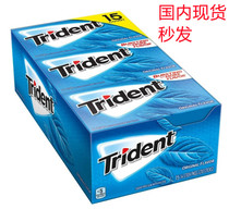 American Original Trident Trident Xylitol Sugar Free Chewing Gum Original Mint One Box 12 15 Pack New
