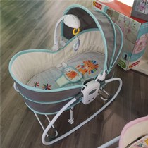 Baby rocking chair shaker Coaxing treasure cradle Baby soothing recliner Children coaxing sleep Coaxing baby artifact Lying flat shaker