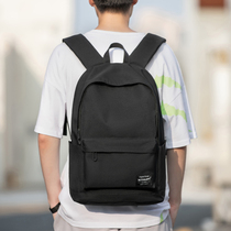  School bag male college student ins tide brand sports large-capacity high school junior high school student backpack simple backpack summer