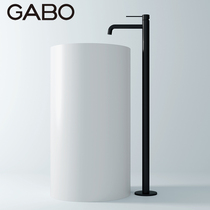 GABO viewing bathroom bathroom faucet single handle double control floor-standing bathtub shower faucet sitting 18E025