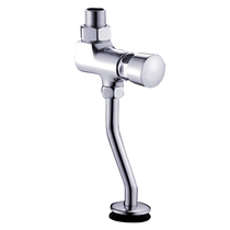 Full copper shell full urinal flush valve hand-pressed urinal flush valve door delay valve toilet flusher