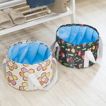 Travel portable foldable basin tourism supplies non-essential artifacts output bucket wash basin bucket