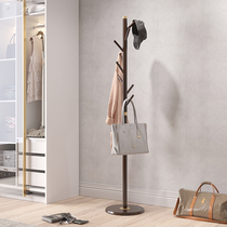 Coatrack Floor Bedroom Hanger Household Wood Hanger Simple Modern Living Room Vertical Simple Clothes Shelf