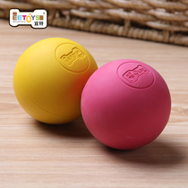 Dog toys bite-resistant solid training ball large dog molars elastic rubber ball teddy golden retriever pet supplies