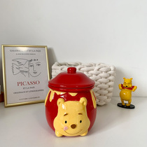 Winnie the Pooh storage tank storage tank Pooh bear hamster nest ceramic nest golden bear cooling igloo sleeping nest summer